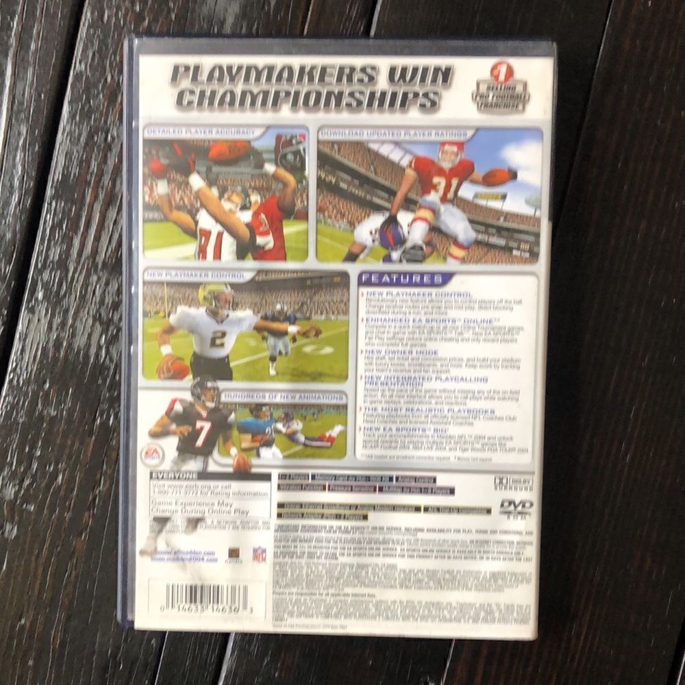 PlayStation 2 Madden 2004 Video Game - Picture 2 of 3